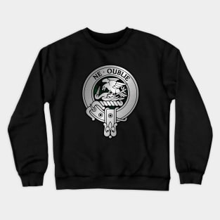 Clan Graham Crest & Tartan Crewneck Sweatshirt